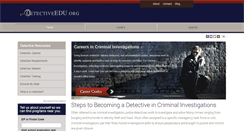 Desktop Screenshot of detectiveedu.org